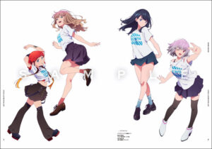 「グリッドマン ユニバース」六花たちヒロインが白ビキニ水着で大集合！ 最新イラスト200点以上掲載の書籍発売(アニメ！アニメ！)
